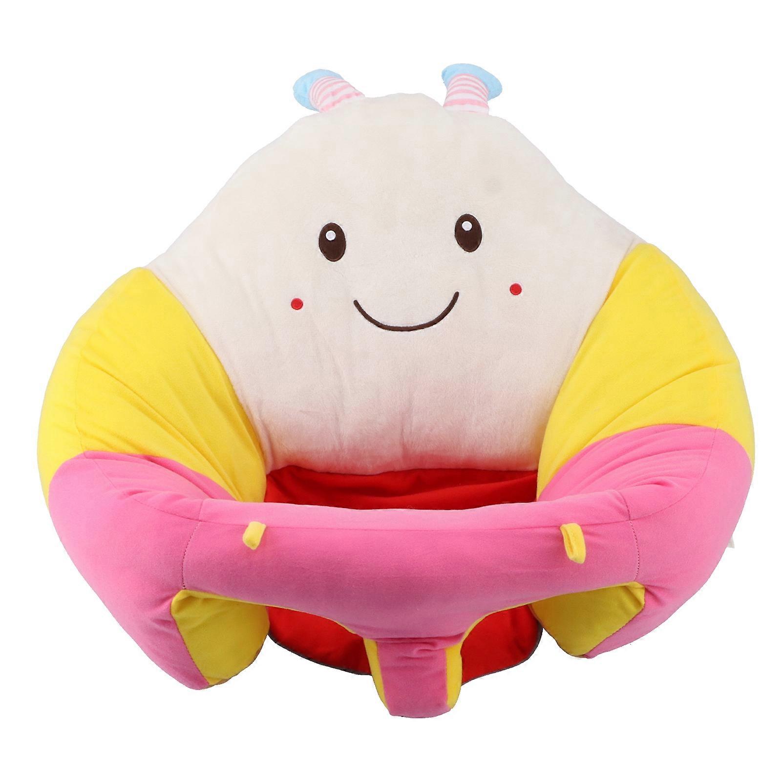 Cartoon Kids Infant Plush Learn to Sit Sofa Children Dining Chair Cute Animal CushionBee