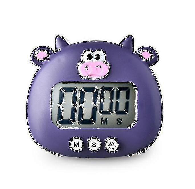 Kitchen Timer Electronic Digital Timer Time Manager 1 Piece Blue Violet