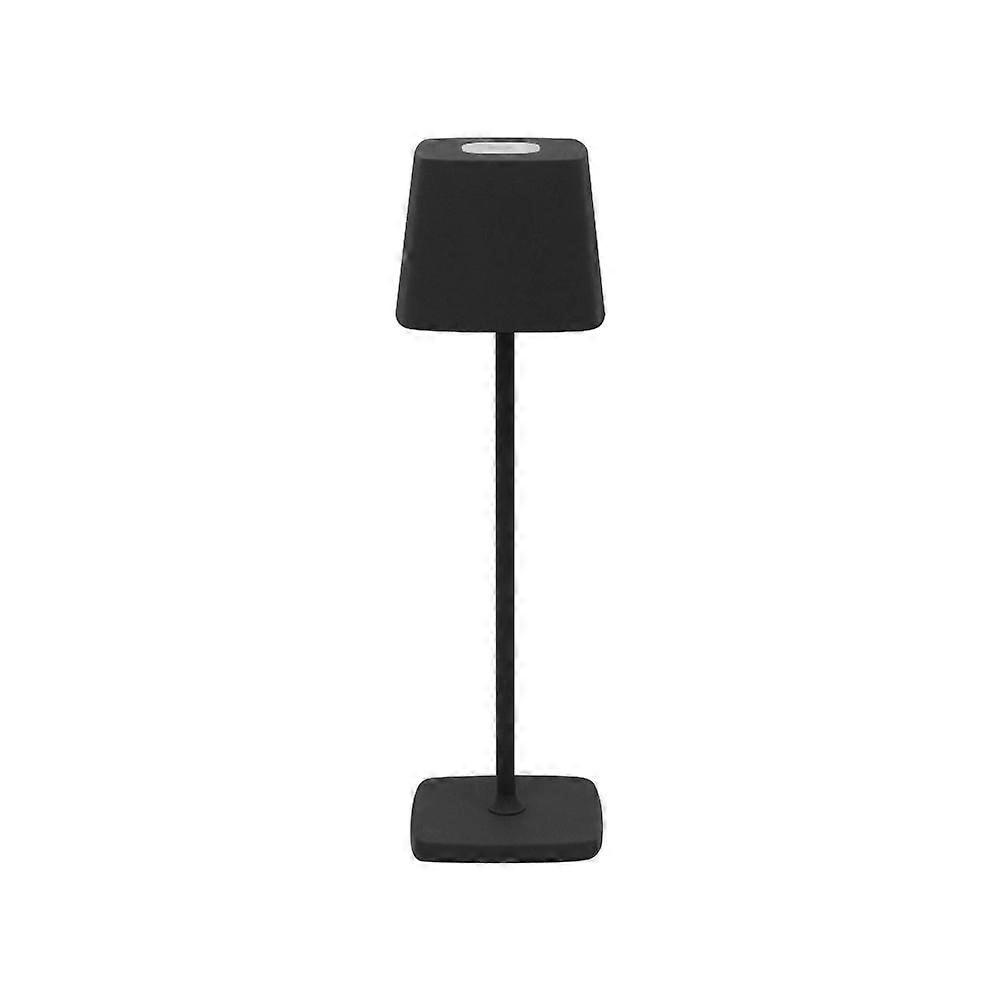 Lightning Rechargeable Black Touch Sensor Table For Decor Lamps