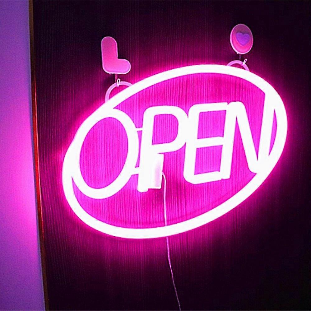 Neon LED Sign Light for , 8 LED Lighting Modes, Battery/USB Powered with Remote Control Adjustable Brightness for Door Sign Birthday Party Christmas W