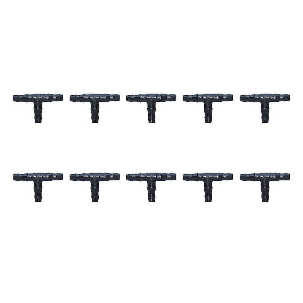 10Pcs Garden 4/7 Hose Pipe 3 Way Mist Connector Watering Nozzle Splitter Adapter KAESI