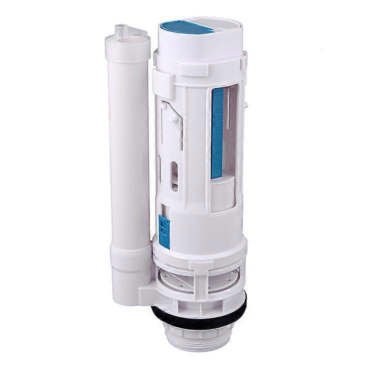 Water Tank Connected 2 Flush Fill Toilet Cistern Inlet Drain Button Repair PartsWater Tank Connected 2 Flush Fill Toilet Cistern Inlet Drain