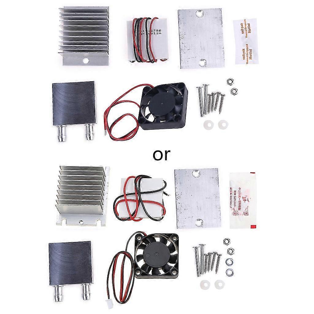 Diy Kits Thermoelectric Peltier Refrigeration Cooling System + Fan Tec1-12706