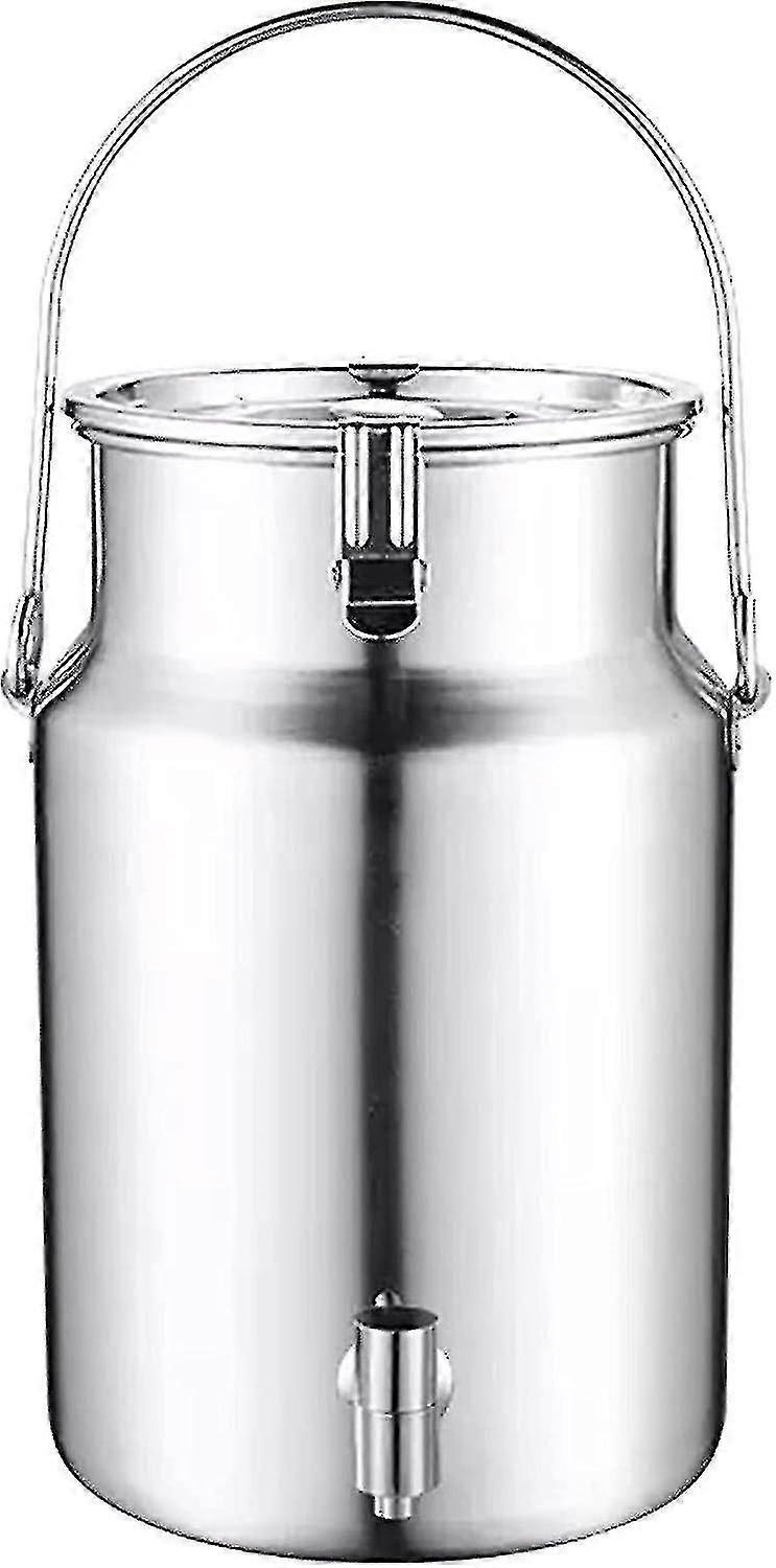 2024 Bidon de lait en acier inoxydable, 5l avec robinet