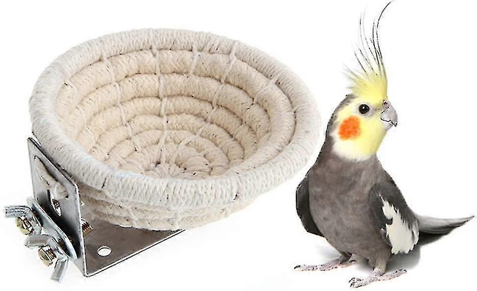 Lovebird And Small Parrot Cage Hatching Nesting Box,4.5 Inches, Comfortable Nest For Small And Medium Sized Parrot, Bird