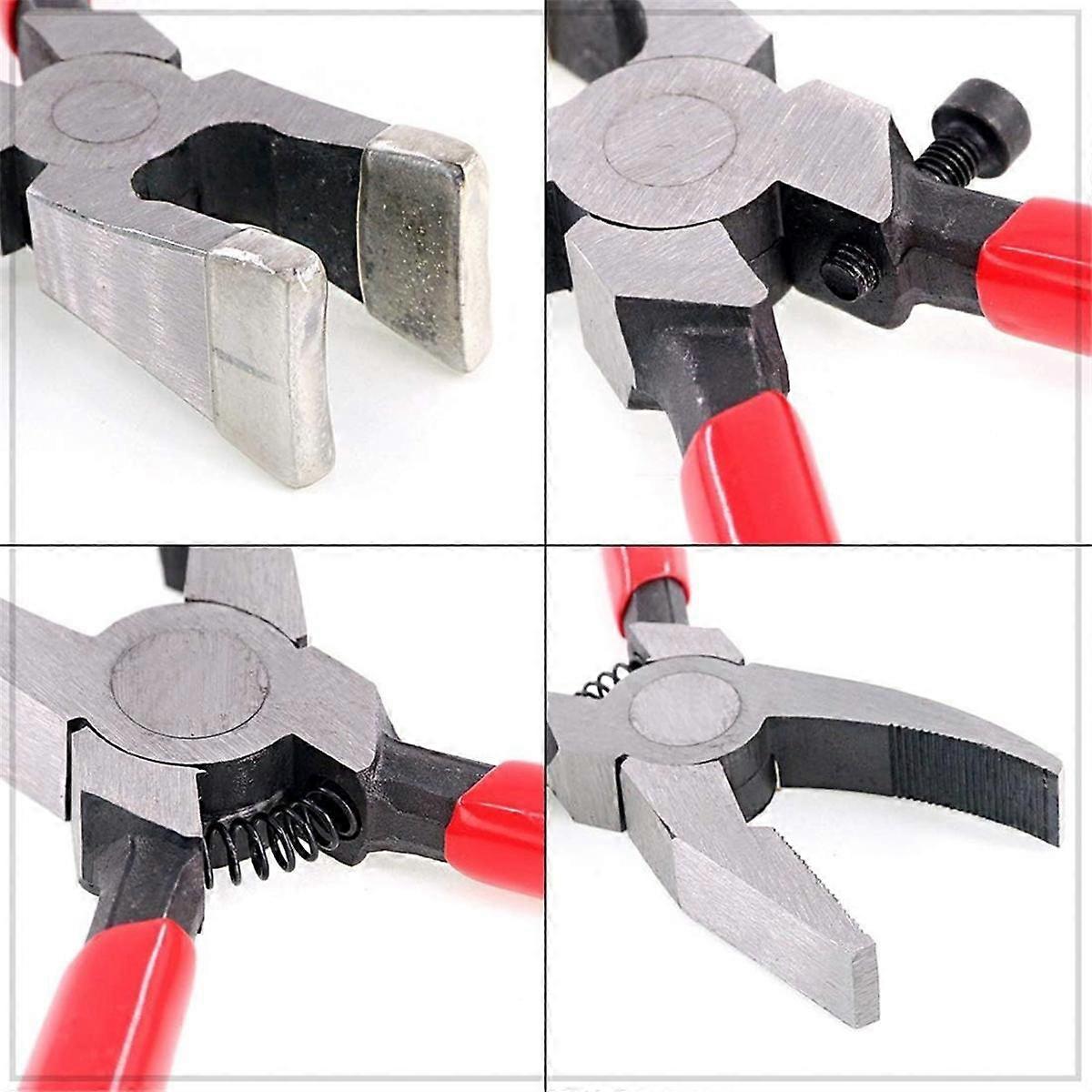Glass Running Breaker and Cutting Tool Set, Heavy Duty Glass Cutting Tools, for Stained Glass,Mosai