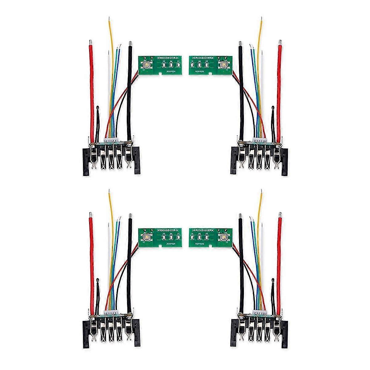 لوحة حماية شحن البطارية ثنائي الفينيل متعدد الكلور ل 18 فولت 20 فولت لبطارية ليثيوم أيون 20 فولت Dcb201