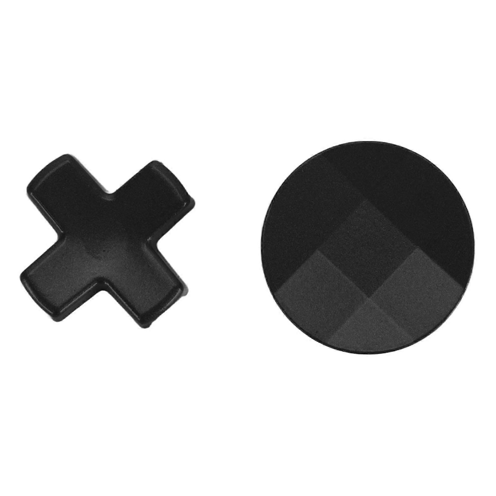 Xbox One Elite Elite シリーズ 2 コントローラー用 D パッド 交換用方向ボタン メタル ファセット スタンダード D パッド ブラック