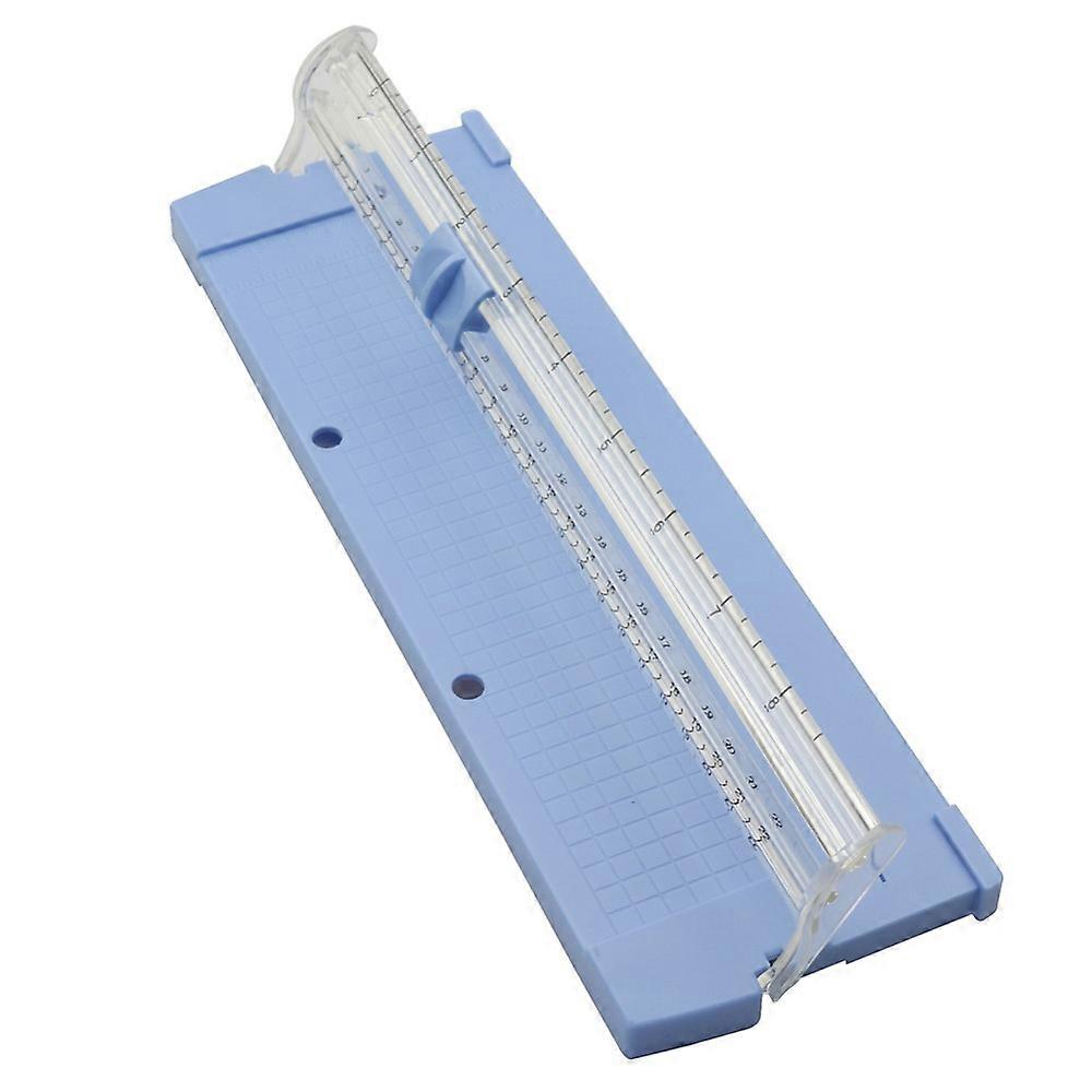 1 pcs A4 Paper Knife Portable Manual Paper Trimmer Blade Removable Plastic Cutting Mat Paper Cutter With Ruler Office Stationery