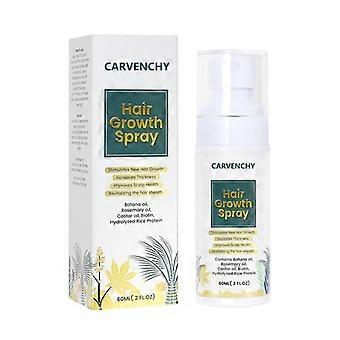 Natural Hair Growth Oil Spray: Batana Rosemary Serum Biotin Caffeine Scalp Care Treatment - Thinning Hair Regrowth Thickening for Women Men