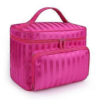 Grote make-up cosmetische doos sieraden vanity case opbergtas schoonheid toiletartikelen container