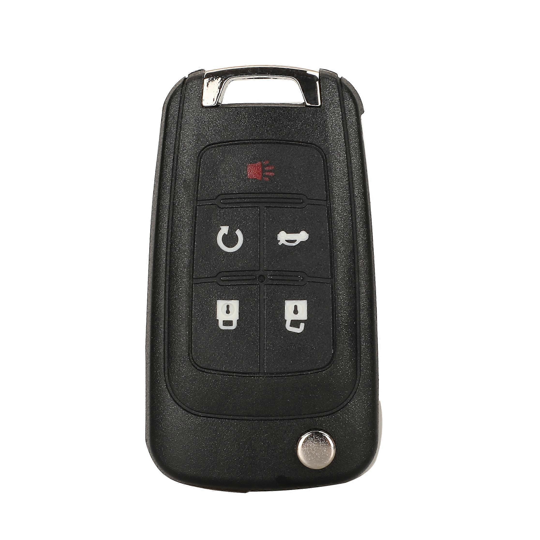 Flip Folding Remote Car Key Shell For Chevrolet Cruze Epica Lova Camaro Impala 2 3 4 5 Button Hu100 Blade