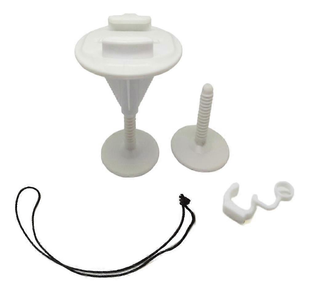 Fixed Surfboard Mount For Sports Cameras Pitch Surfboard Mount Surf Set (white)(1set)