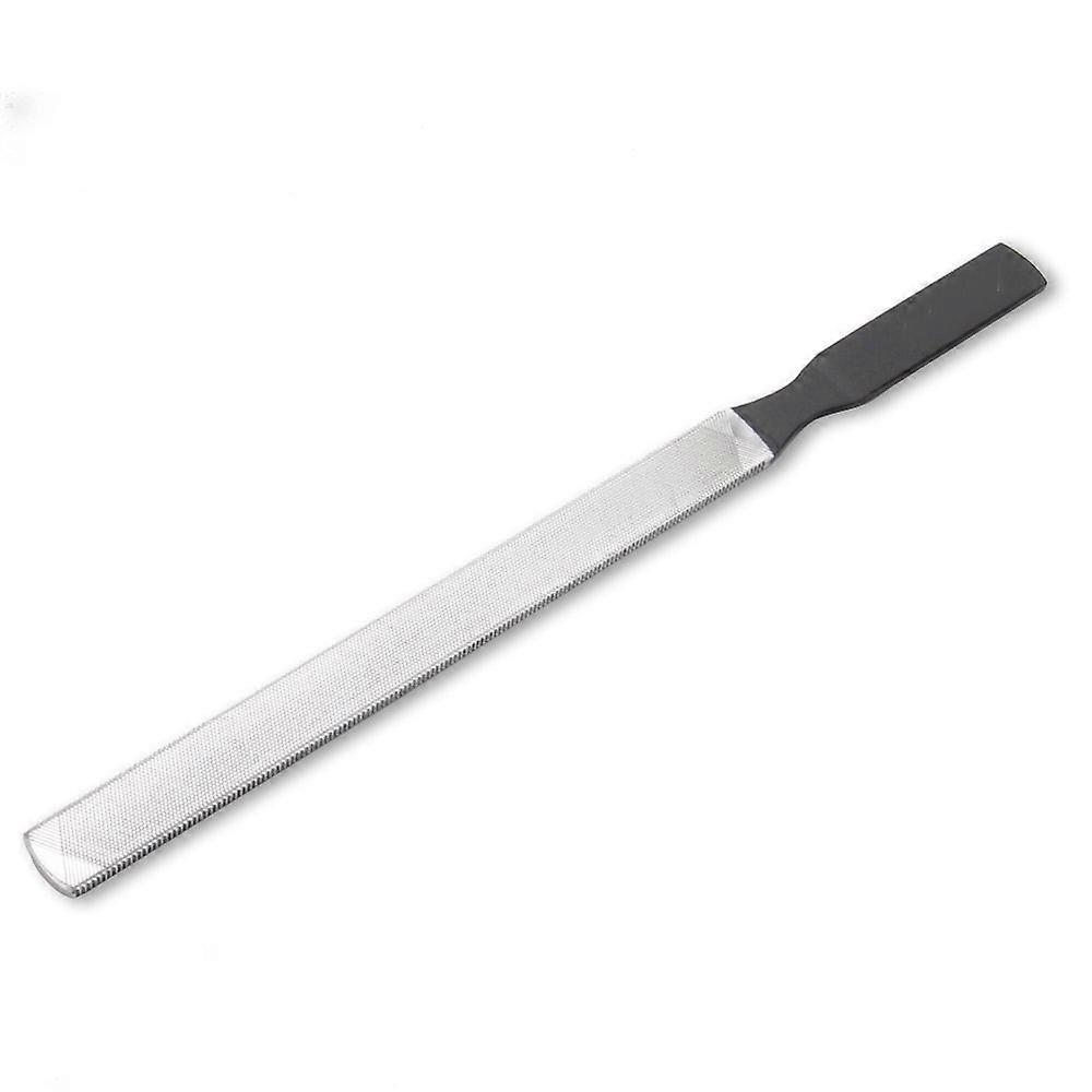 Nail File Stainless Steel Double Side Nail File Metal File Buffer Fingernails Toenails Manicure Files for Salon and Home