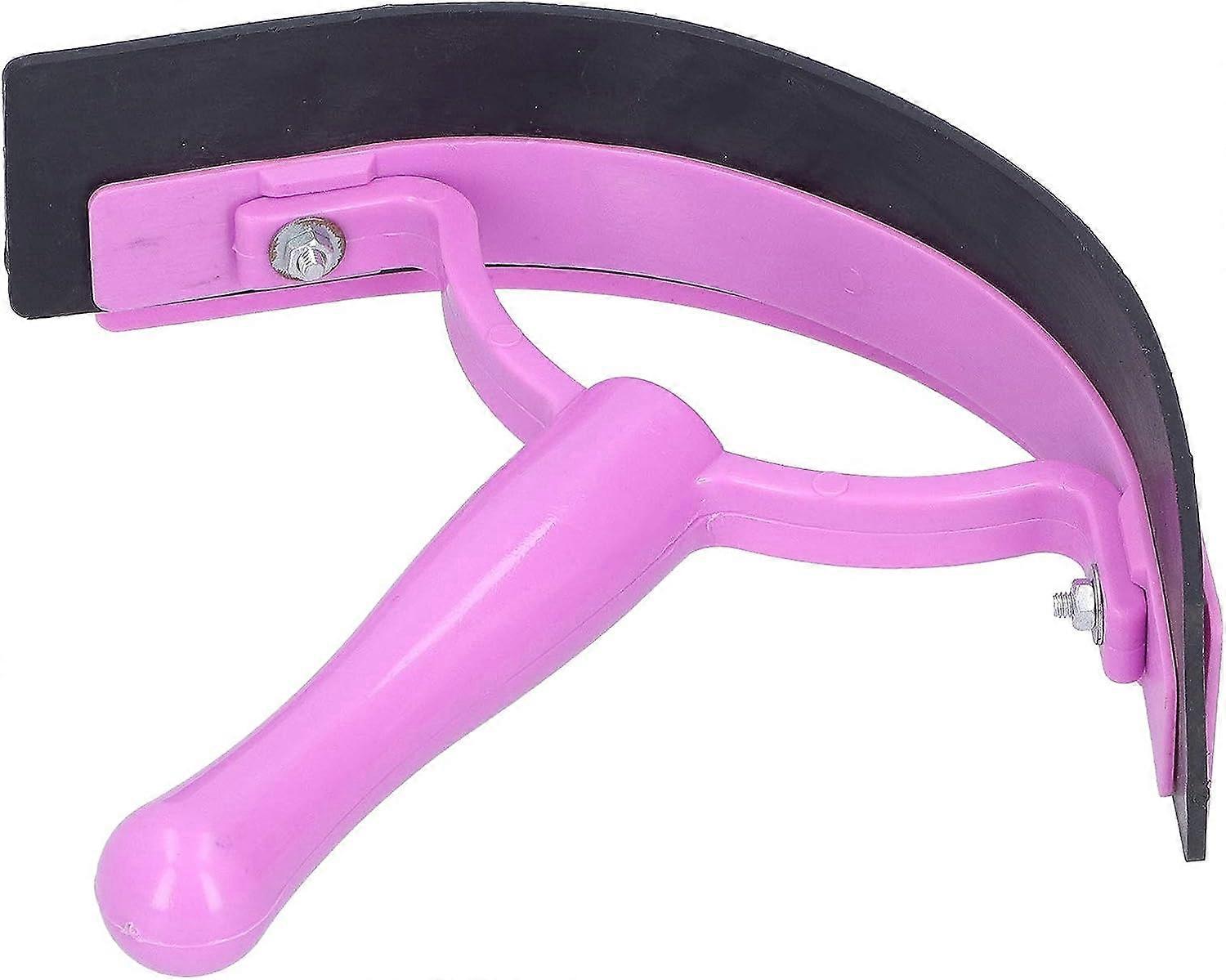 Horse Sweat Scraper Brush Ergonomic Effective Handheld Soft Grip Plastic Rubber