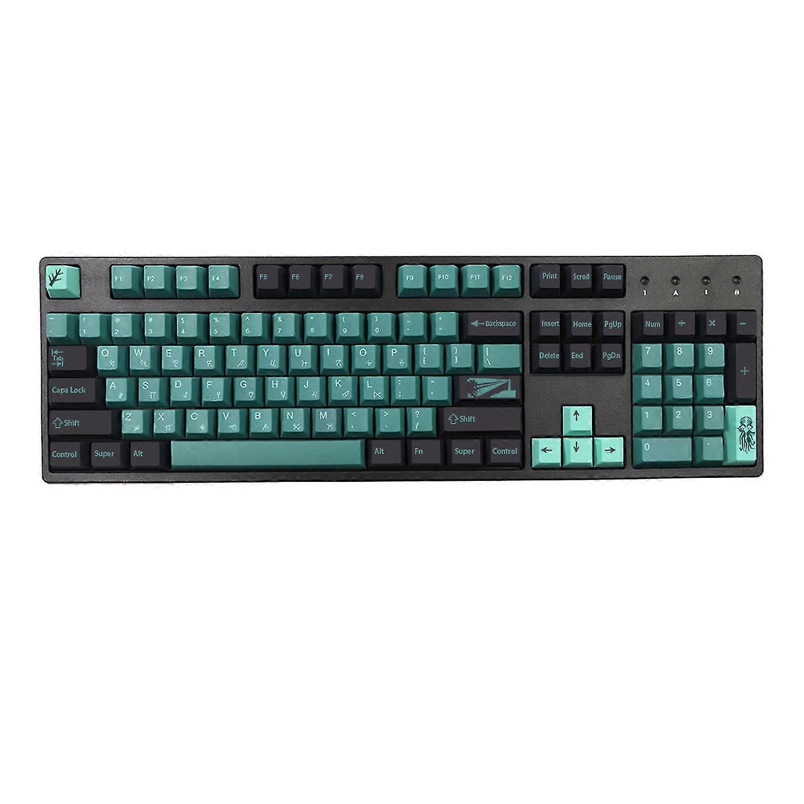 135 Keys Pbt Dye Subbed Keycap Cherry Profile For Mx Switch Clones Mechanical