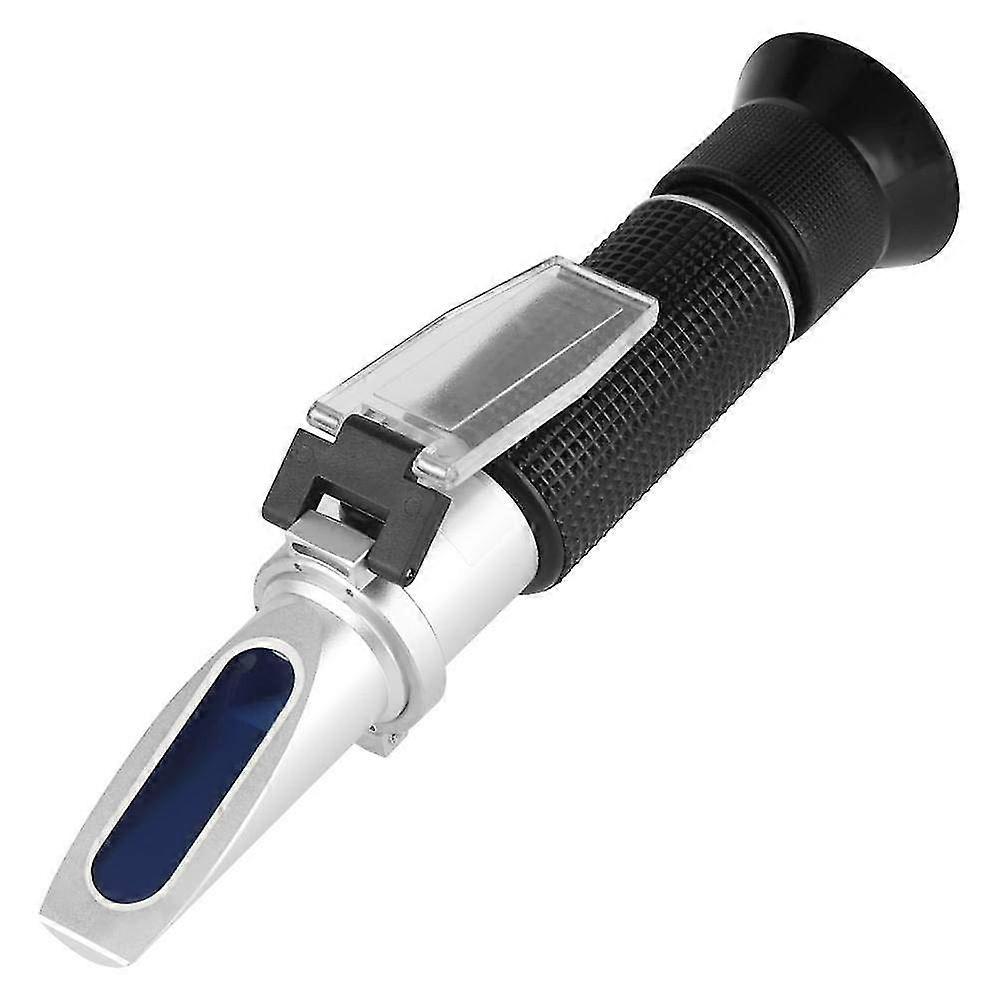 Professional Brix Refractometer 0-20% Accurate Honey Fruit Juice Sugar Tester Meter Portable Hand Held Brix Sugar Content Measurement Tool1pcsblack