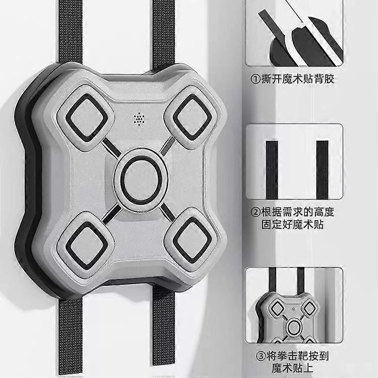 音楽ボクシングマシンボクシングトレーナー家庭用反応トレーニングターゲットパンチパッドオルゴールウォールターゲット武道用