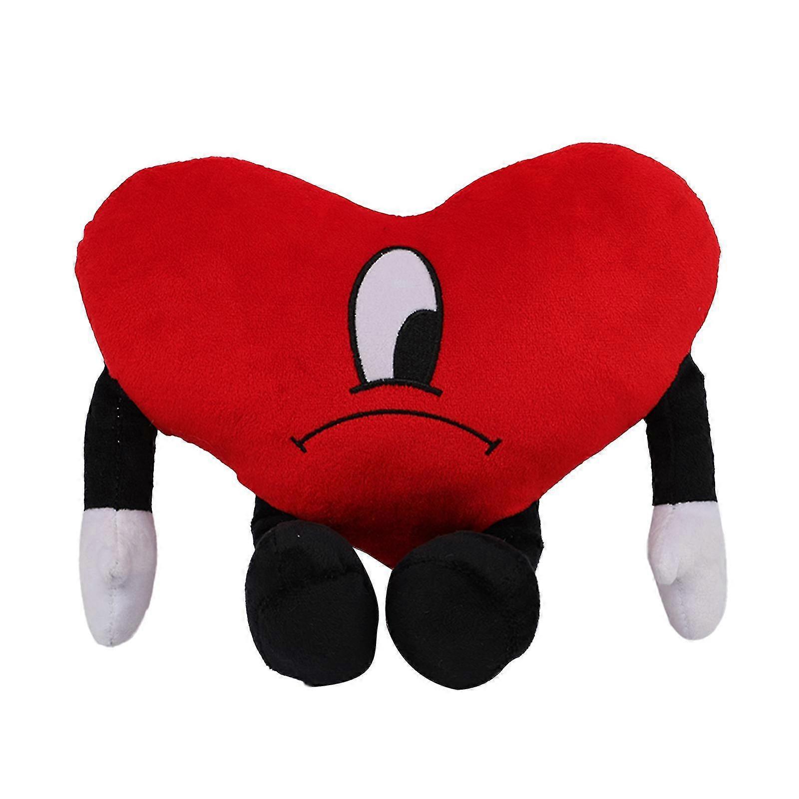 Red Un Verano Sin Ti Bad Bunny Plush, Bad Bunny Plush Doll 9.8" Size 9