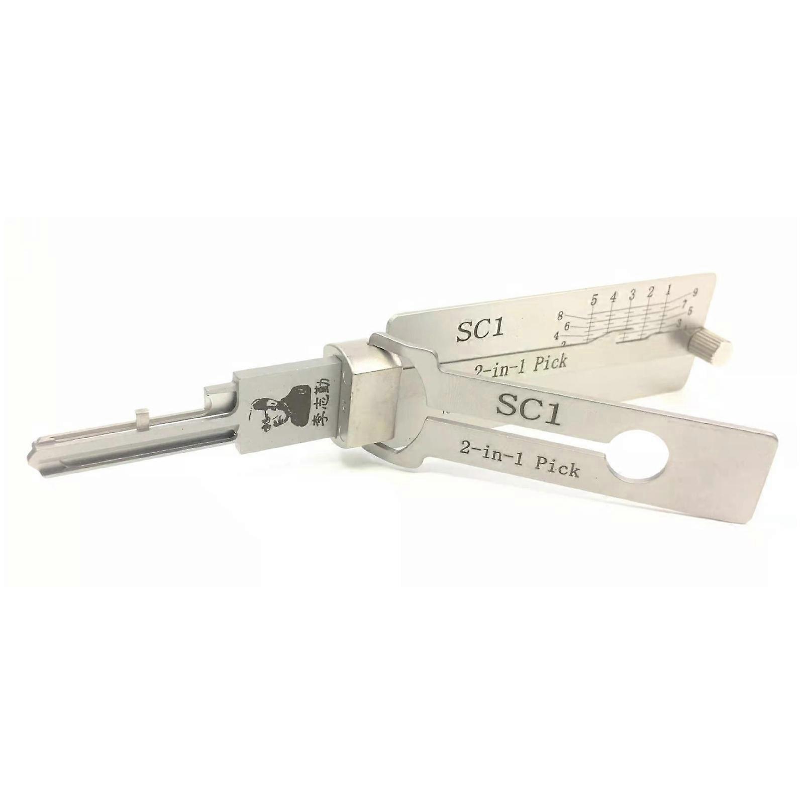 100% New,Two in one open reading tool for civil lock home and commercial lock Useful Tool