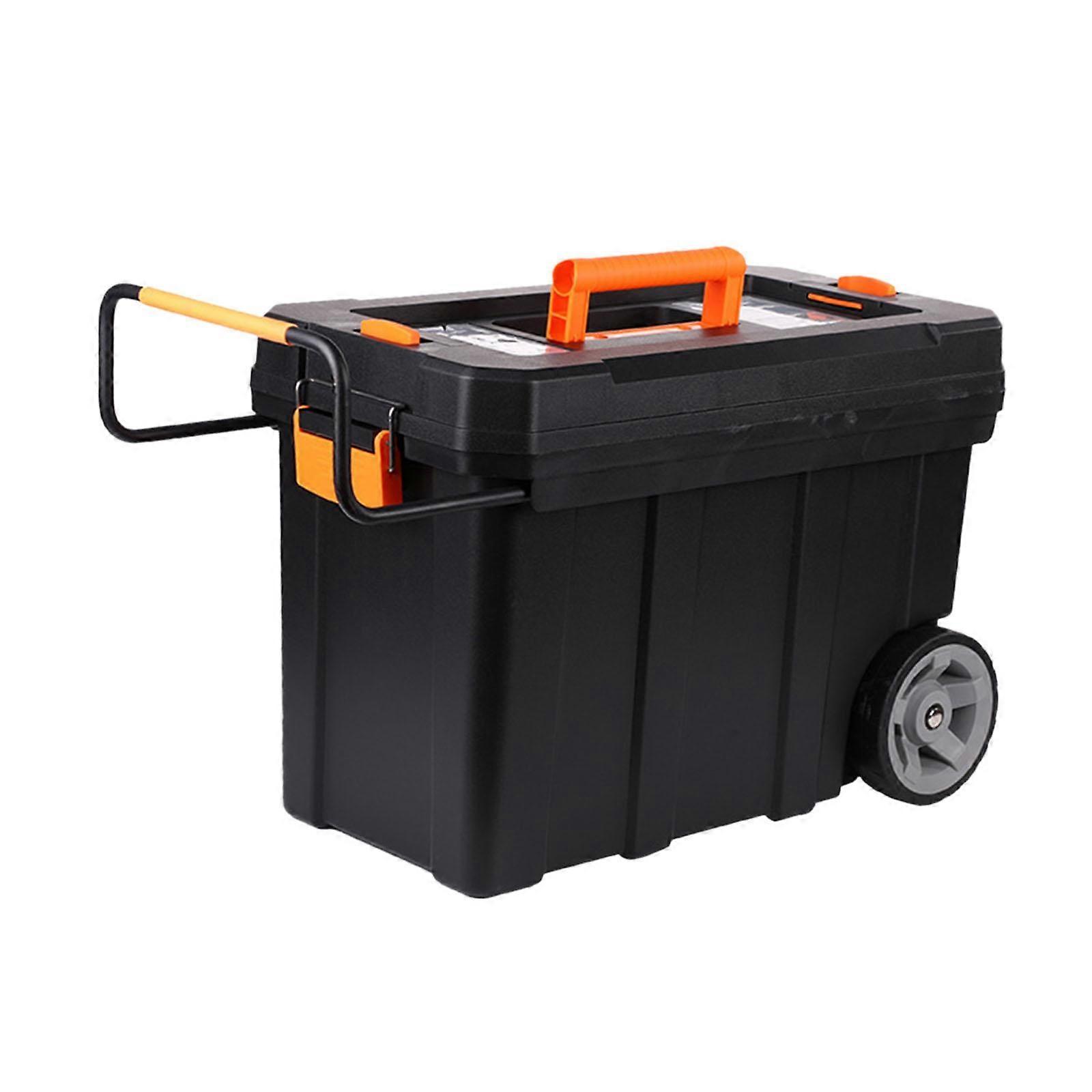 Tool Box Large Water Resistant Maintenance Accessory Tool Organization Rolling Toolbox