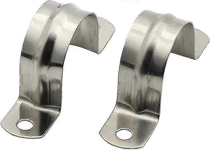 Pakke med 20 rustfrit stål 304 rørklemme U-type rørklemmetang koblingsbøjle20 mm