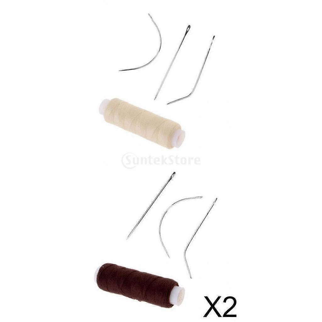 3x Cotton Hair Track Weft Weaving Decorating Thread Thread