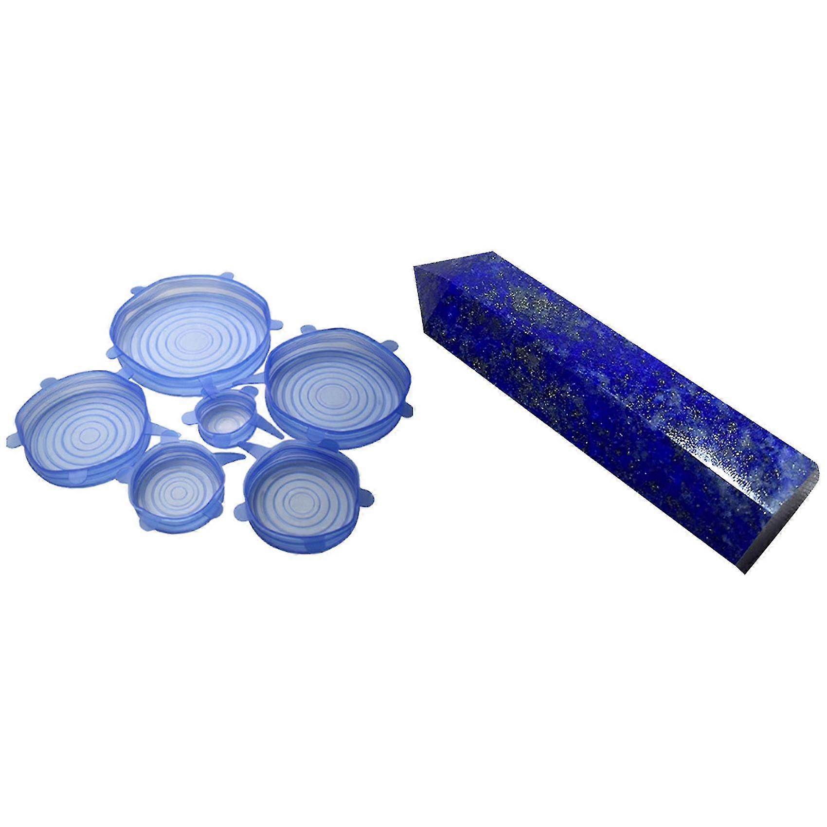 Lapis Lazuli Natural Crystal Column Stone Decoration 5-6cm