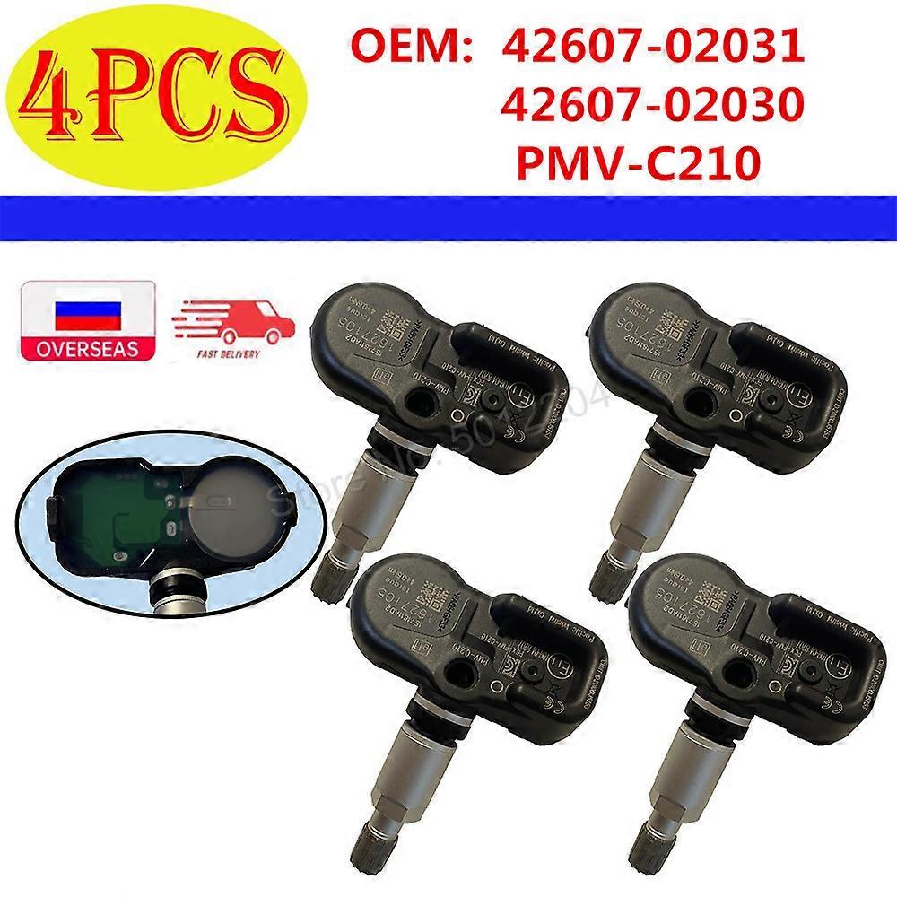 FOR 2014-2016 Toyota Fortuner Corolla 433MHz PMV-C210 TPMS Tire Pressure Sensor 42607-02031 42607-30070 42607-02030 42607-42023