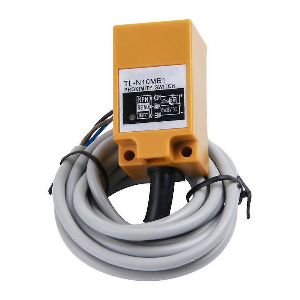 TL-N10ME1 Approach Sensor 3 Wire Square Proximity Switch Inductive DC Three-wire NPN Normally Open Sensor