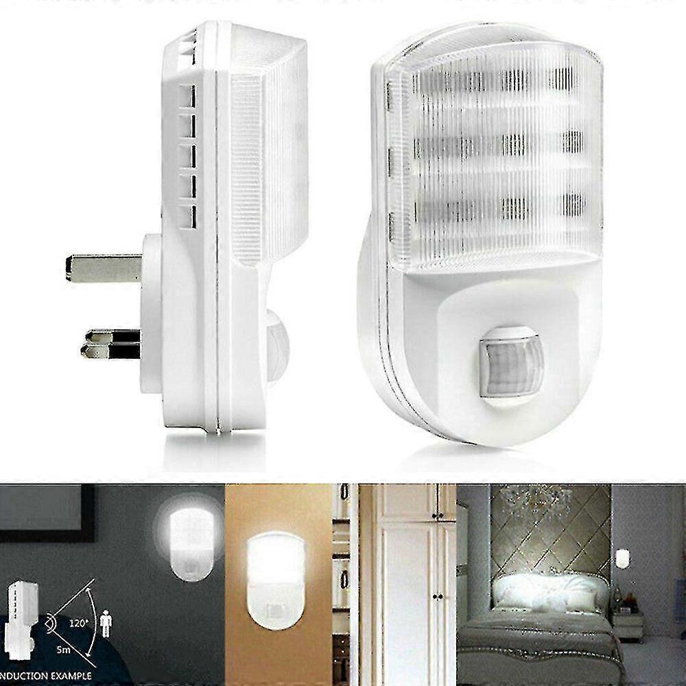 Mot Sensor Plug In Pir Walkways Bedside 3000k Led