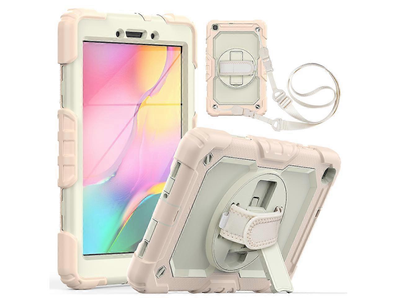 Case for Samsung Galaxy Tab A 8.0 case 2019 Model: SM-T290 / SM-T295.Full Body Protection Cover with Built-in Screen Protector Pen Holder [360 Rotatin