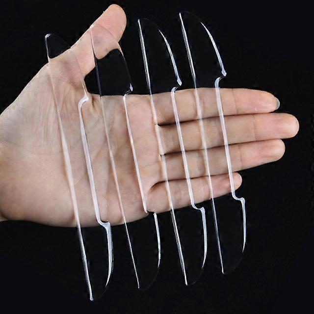 Car Door Transparent Anti-collision Protector Bar Stickers Side Edge Protection Guards Rear View Mirror Cover Protection Strip Motor Vehicle Parts