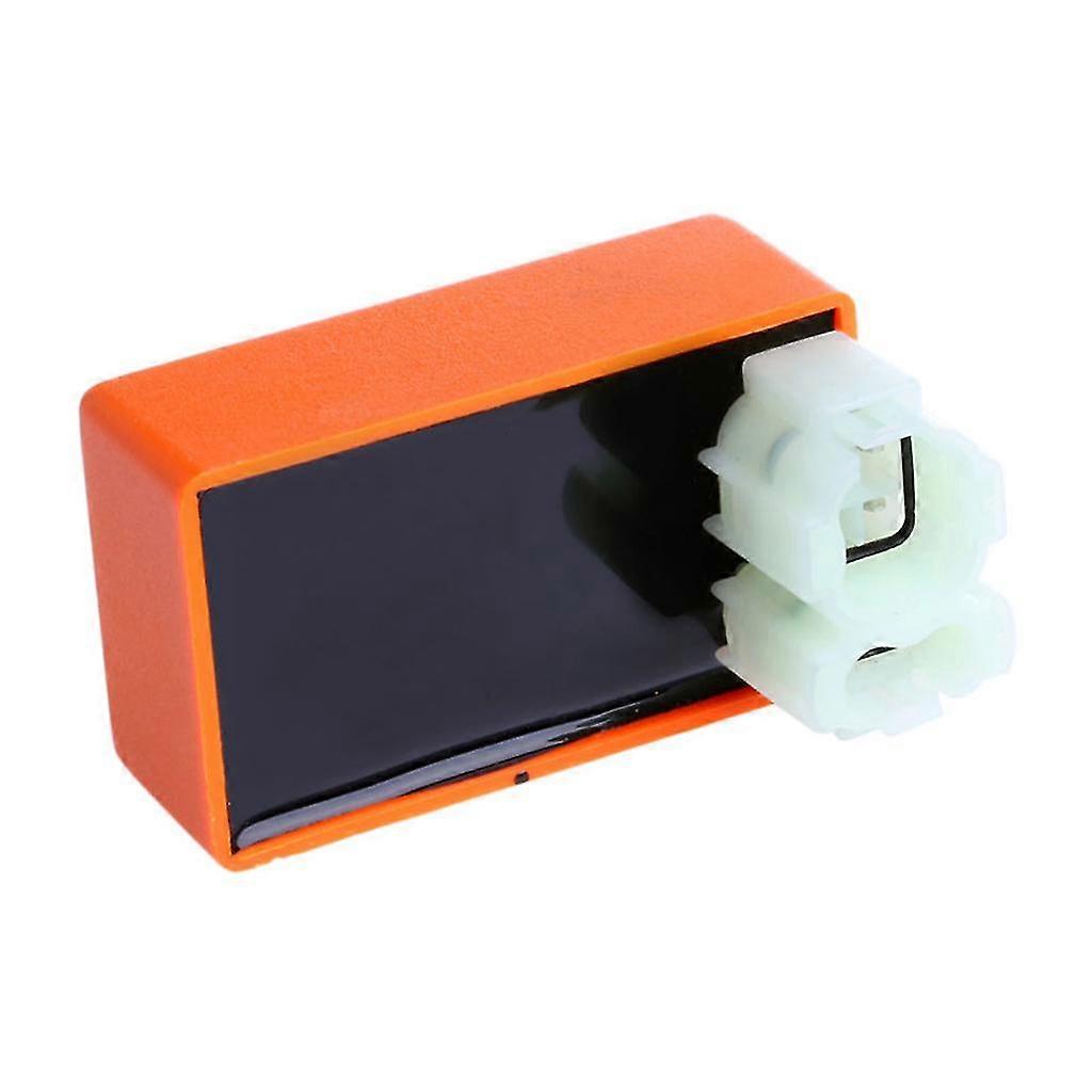 Bicycle 6 Pins Adjustable Racing Ignition Cdi Lighter Box For Gy6 Moped Scooter