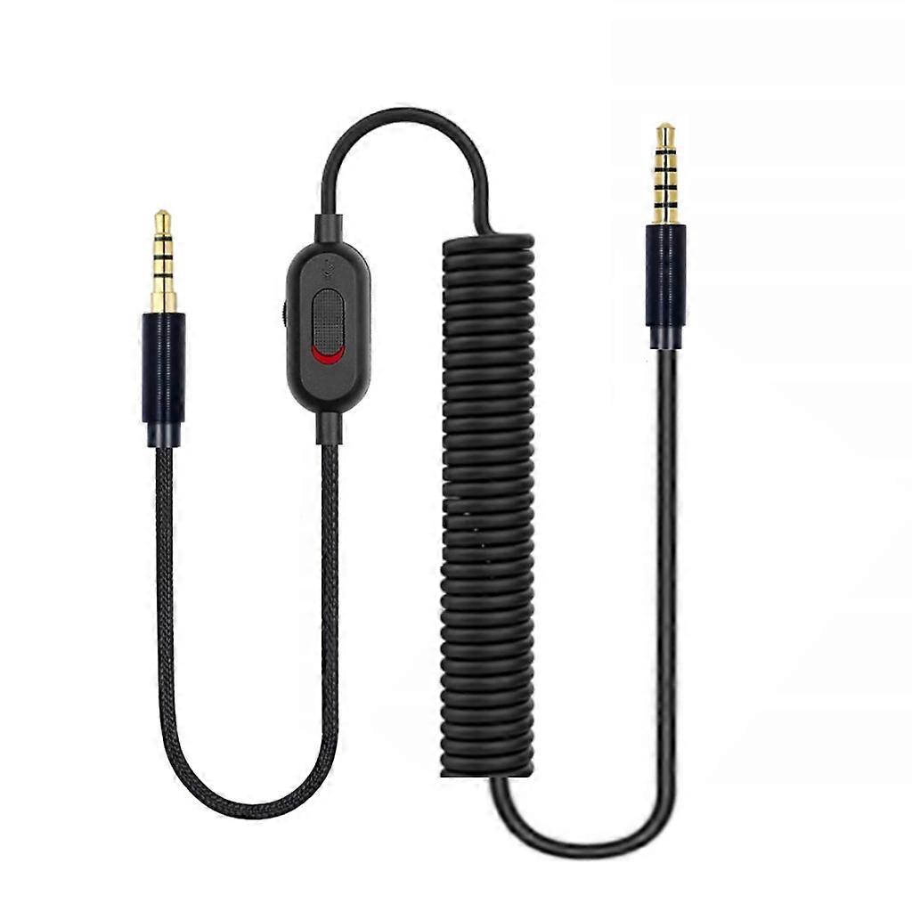 Headphone Cable Replacement Headset Cord Inline Mute Control
