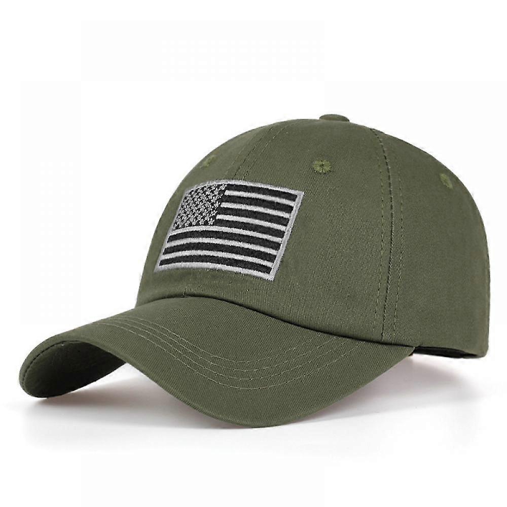 Baseball Cap for Men Women,Low Profile  Plain Dad Hat(green)
