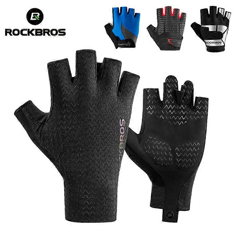 Guanti Da Ciclismo ROCKBROS Uomo Con Imbottitura Gel SBR, Traspiranti, Dita Intere, Unisex