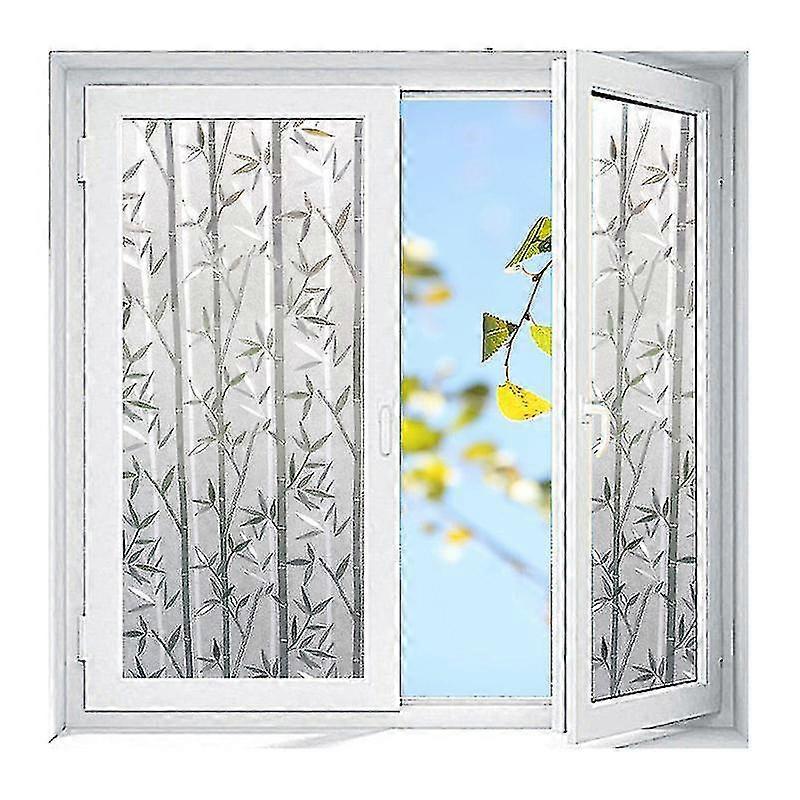 Cam Filmi Buzlu Gizlilik Penceresi S, Tutkalsız Çıkarılabilir Pencere S O