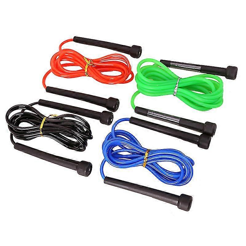 4 Pieces 9 Ft Pvc Jumping Rope Colorful Skipping Jump Rope Versatile Jump Rope For Exercise Fitting Workout, 4 Colors