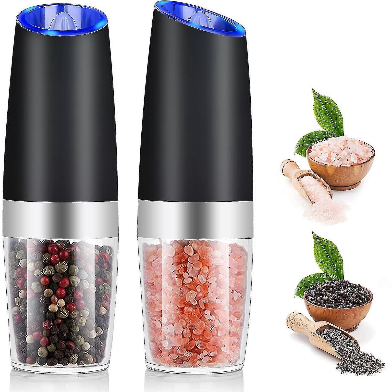 Automatic Gravity Electric Salt Pepper Mill Grinder Electric Steel Spice Tool