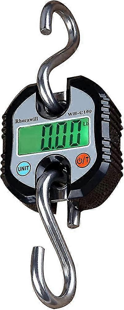 Crane Scale 150kg Double Accuracy Electronic Digital Hook Scale Mini Lcd Loop