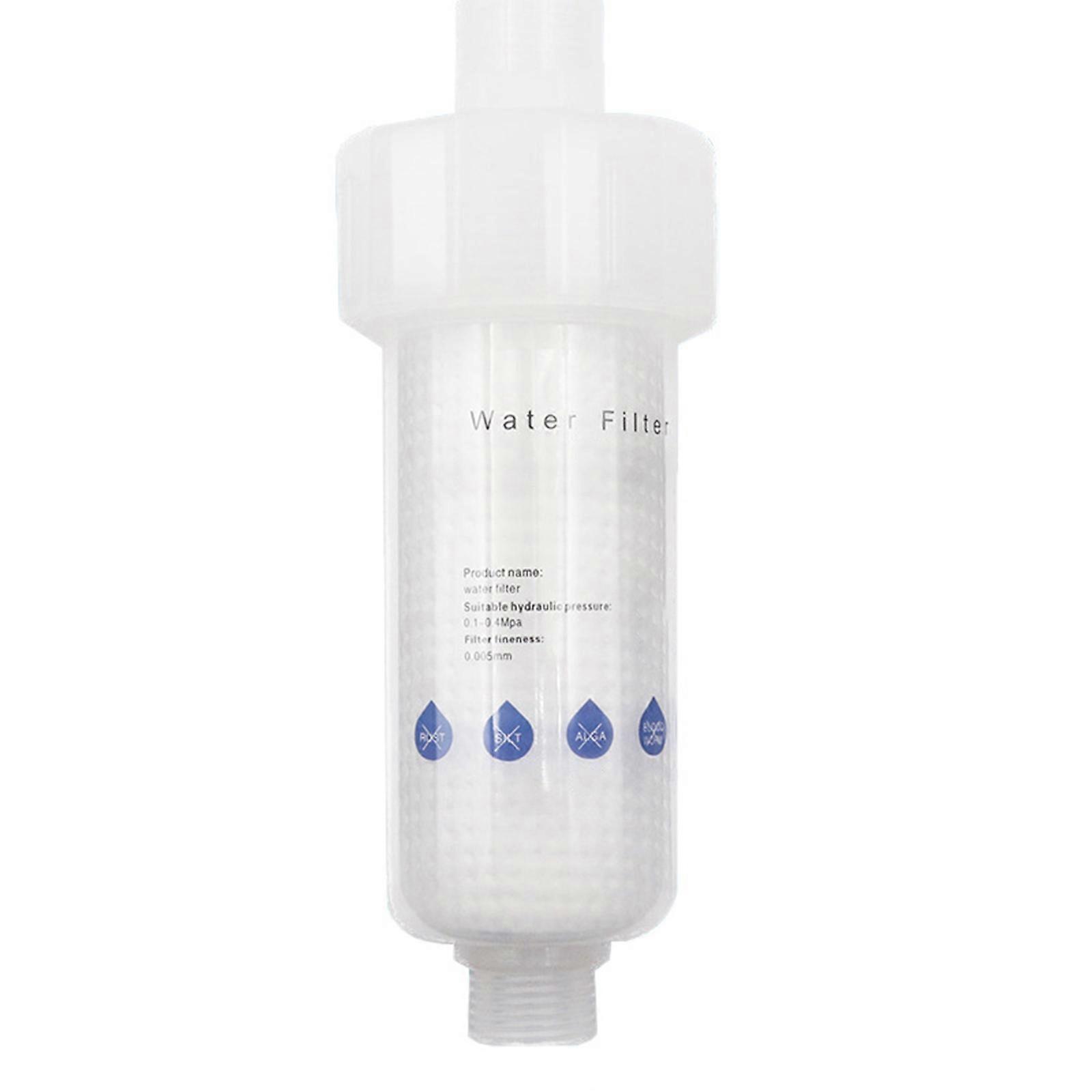 New Hot Water Filter Element PP Cotton Pre-filter White Filtro Rust Bacteria Removal Replacement Plastic Shower Prefilter