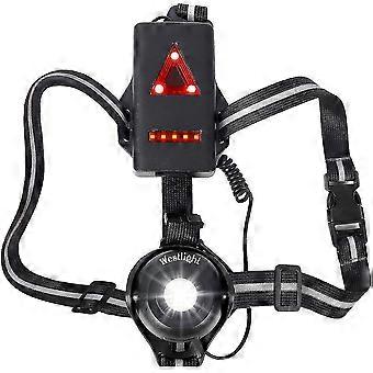 Lampe de course LED rechargeable usb - Étanche - 500 Lumens