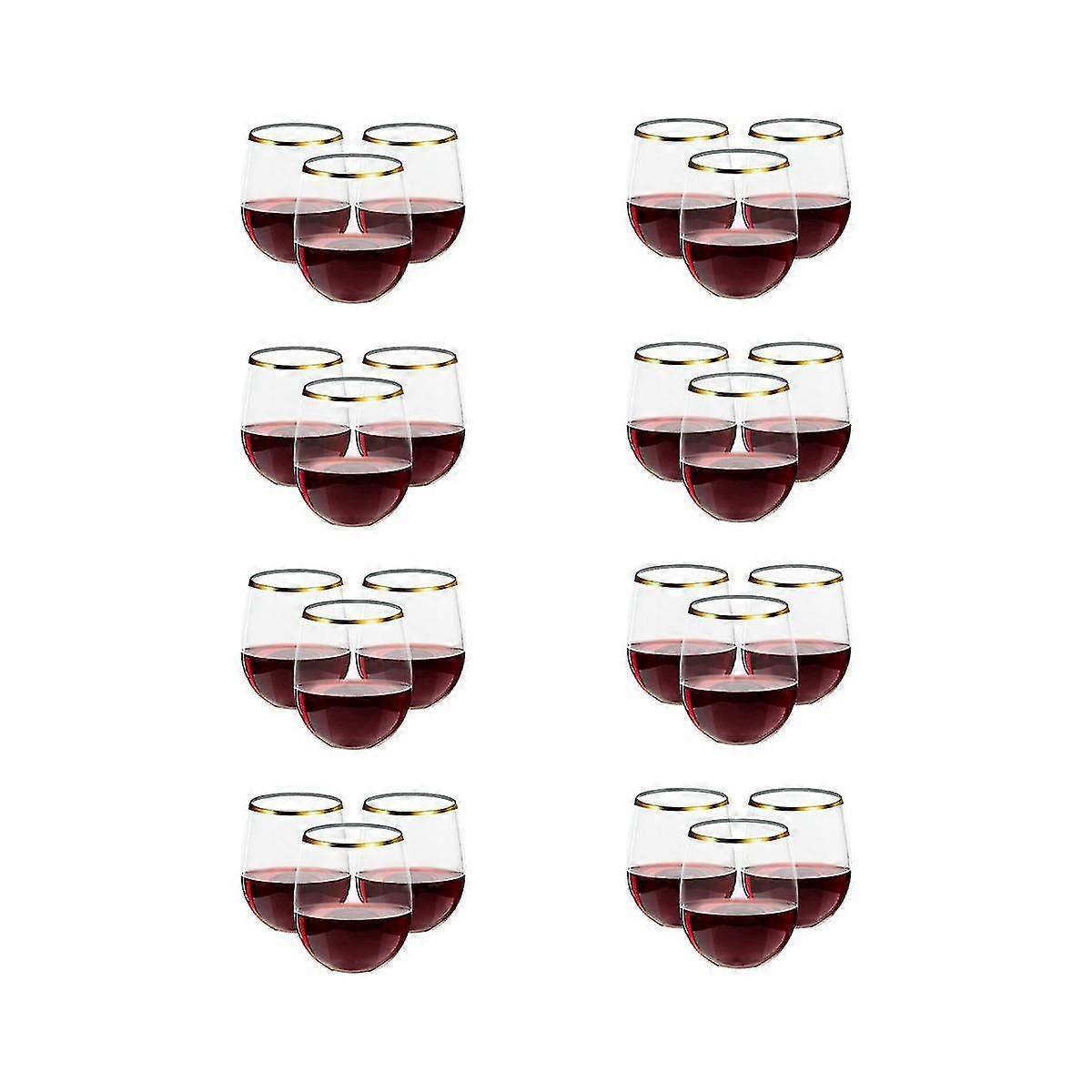 Glasses With Rim, 12 Clear S Glasses,fancy S F