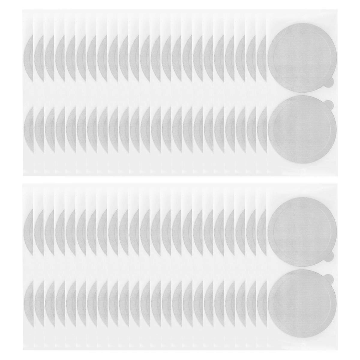 Tapa de café de aluminio, para cápsula de café Vertuoline 50Pcs