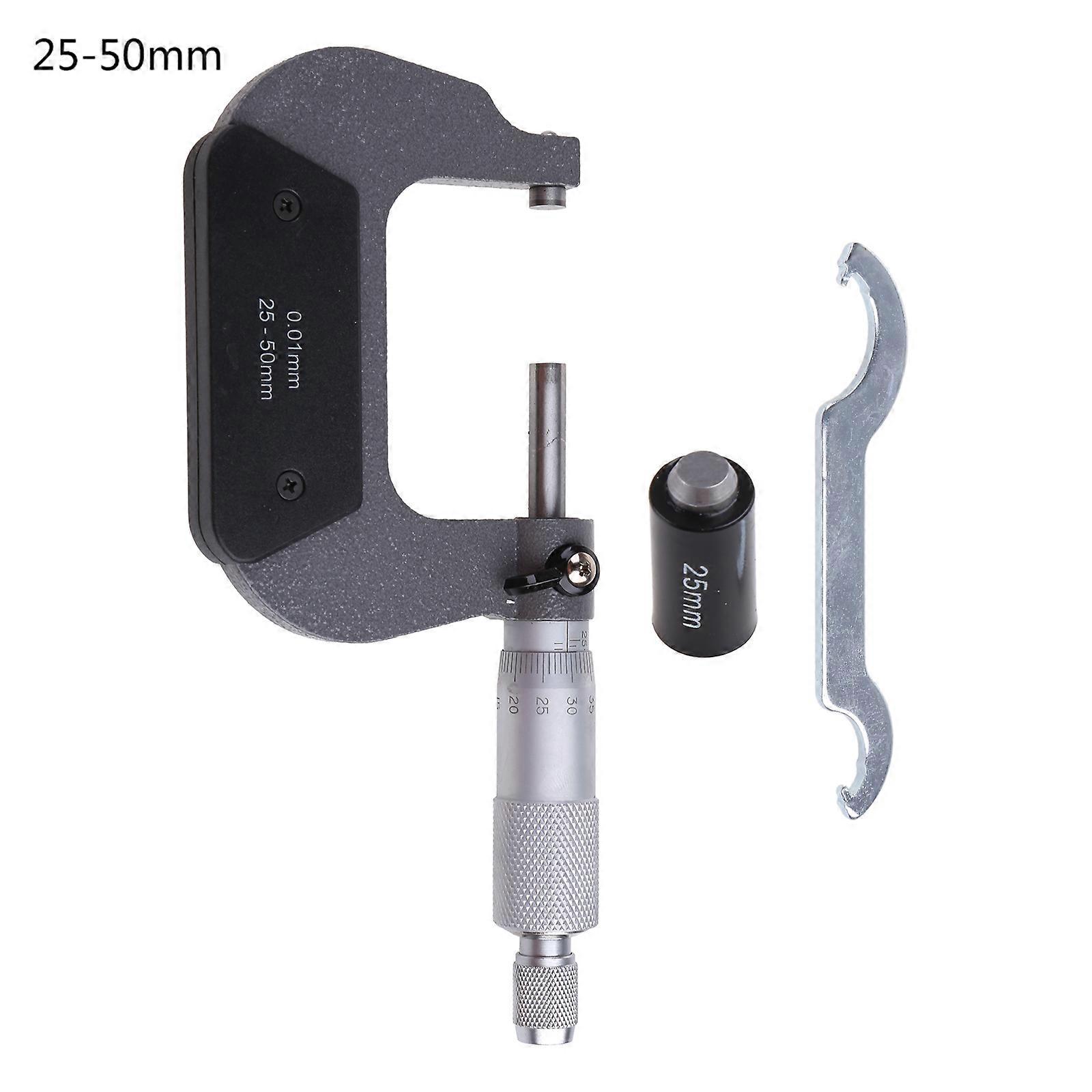 Micron Digital Outside Micrometer Electronic Micrometer Gauge LCD Tools Caliper