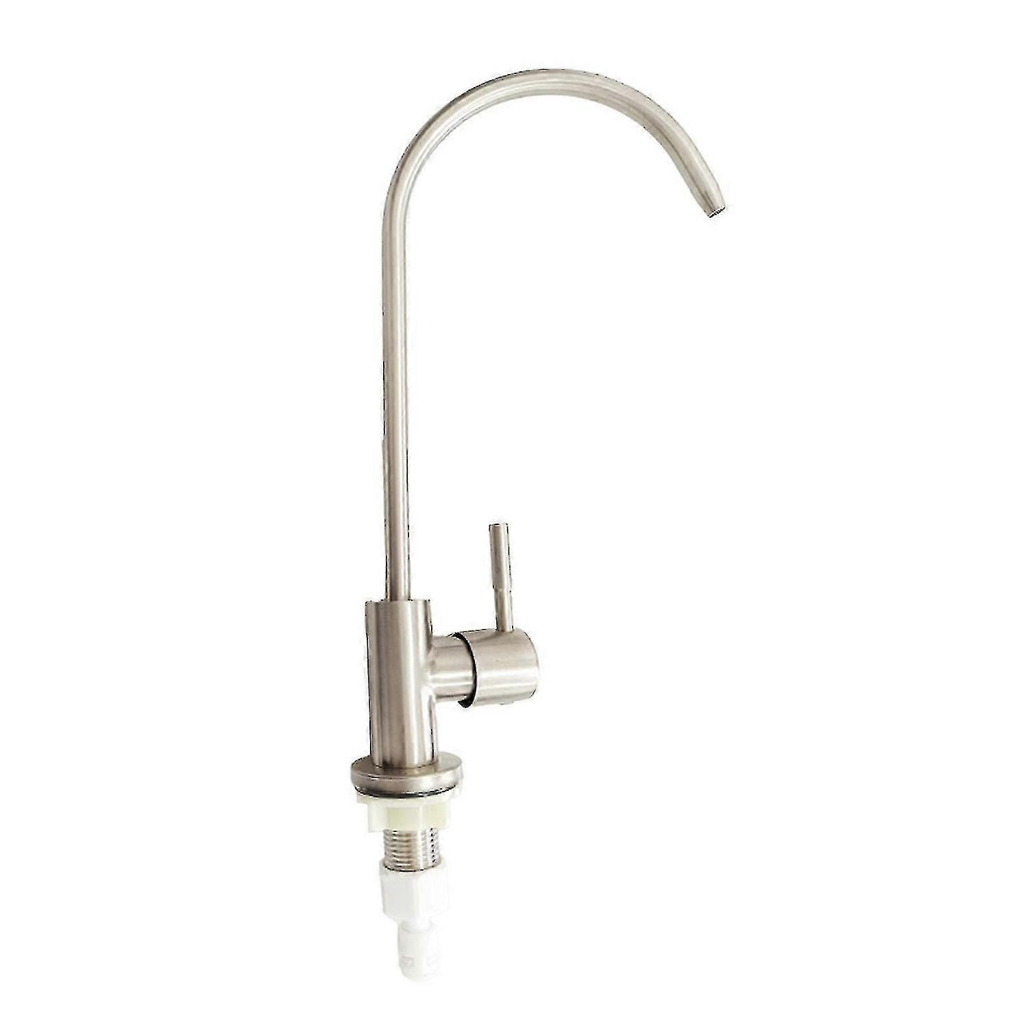 Gooseneck Water Purifier Faucet Tap Reverse Osmosis Drinking Water Filter Faucet Stainless Steel G1/