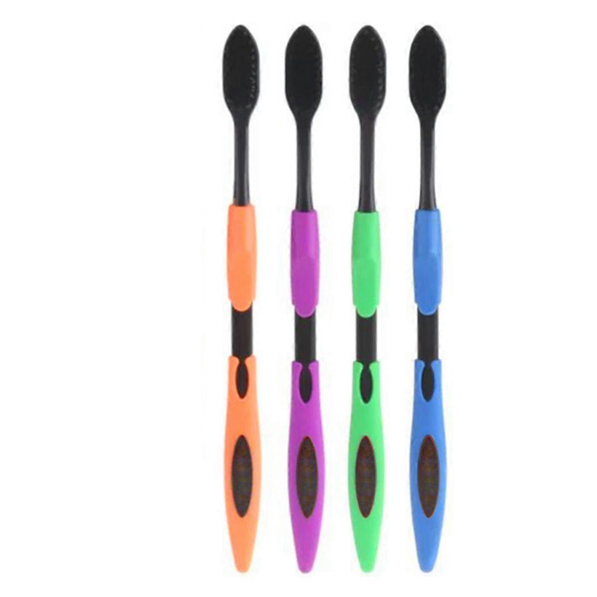 Salud dental Cepillo de dientes Cepillo suave Cepillo de dientes de bambú (aleatorio)