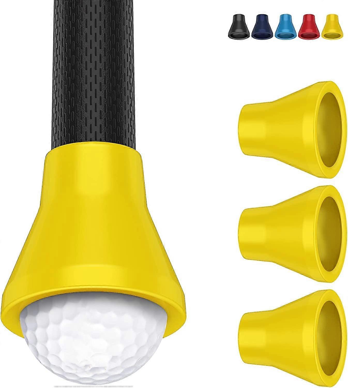 3pcs Golf Ball Retriever Grabber for Putters Golf Pick-up Claw Plastic Portable Golf Ball Grabber Picker Upper Suction Cup Ball Grabber for Golfers