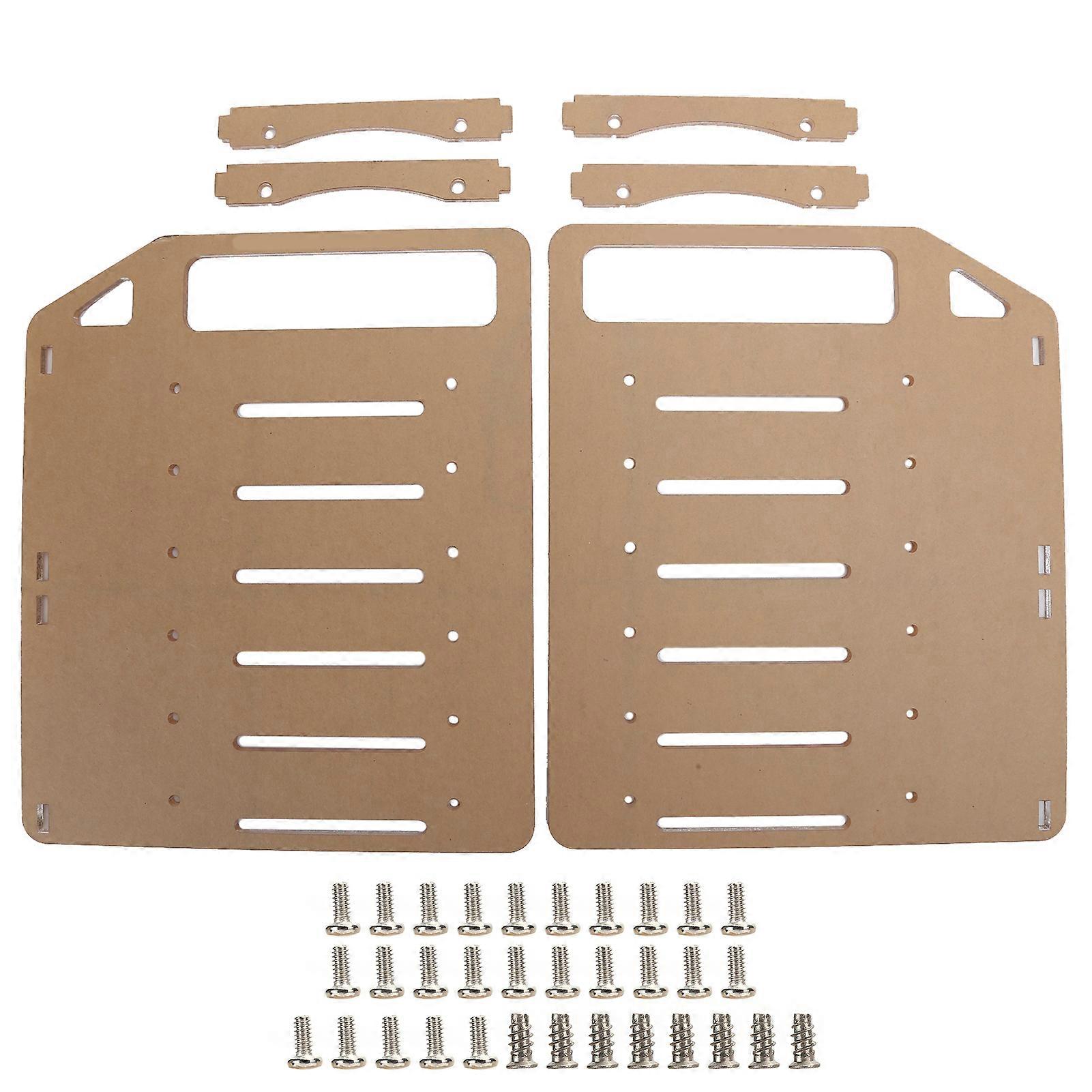 Desktop Computer Acrylic Bracket, Multi Function Rack, Non Metallic Material, For Easy Storage Solutions